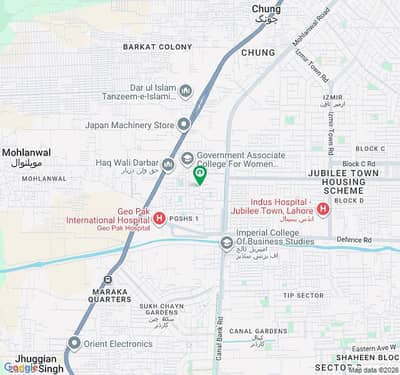 10 Marla House In PGSH, Defence Road Lahore For Sale