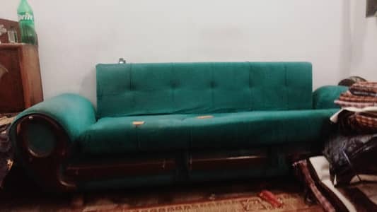 velvet c green sofa