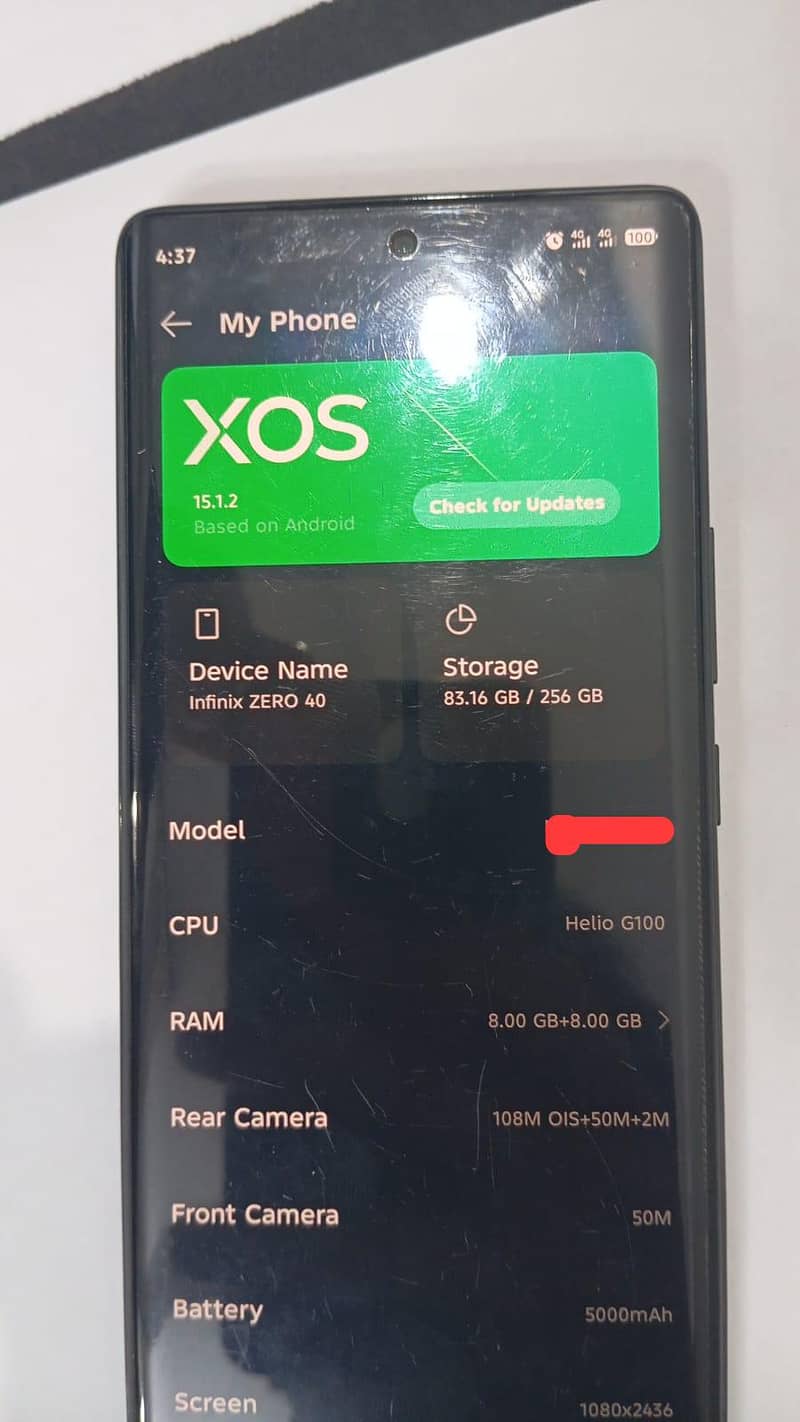 Infinix Zero 40 7