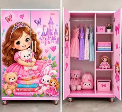 New Luxury kids wardrobe / baby cupboard / Almari