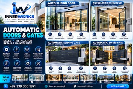Automatic Doors & Gates | Sliding & Swing | Installation & Repair