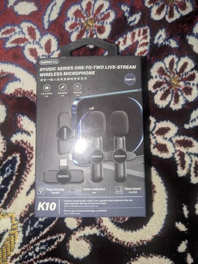 REMAX K10 Dual wireless Microphone