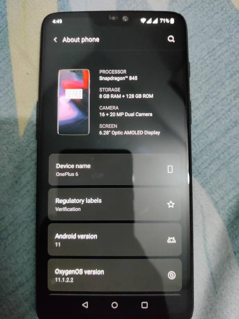One Plus 6 0