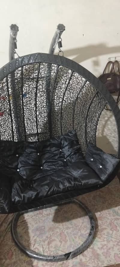 Handmade Double Seater Hanging Swing | Waterproof | Heavy Duty 250KG