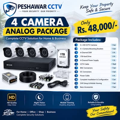 ALL TYPE OF CCTV CAMERA ANALOGE, IP , WIFI