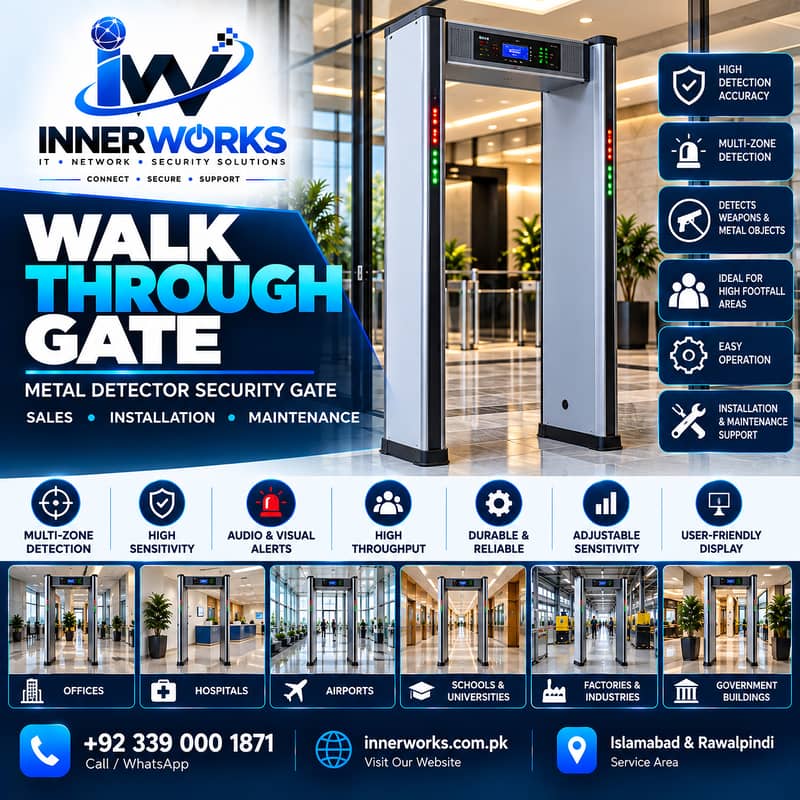 Walk Through Gate & Baggage Scanner | Security Screening 2
