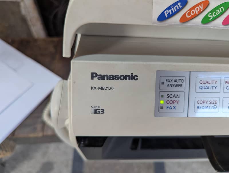 panasonic printer copy fax 1