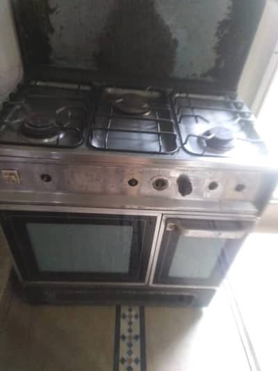 Stainless Steel Gas Stove & Oven