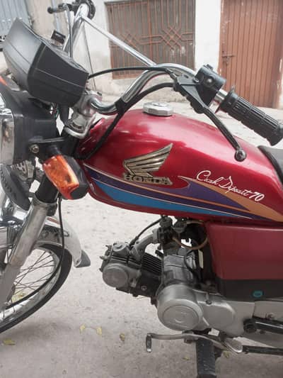 Honda CD70 Rawalpindi number 2007