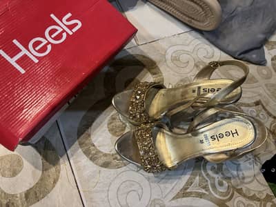 Stylish Party Wear Heels – Worn Once | Excellent Condition from heels