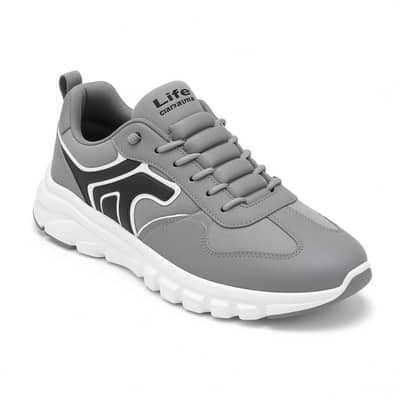 Gray Chunky Sneakers Stylish & Comfortable Size 40 to 44 Available