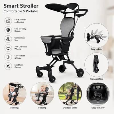 Portable Stroller compact Design brand new