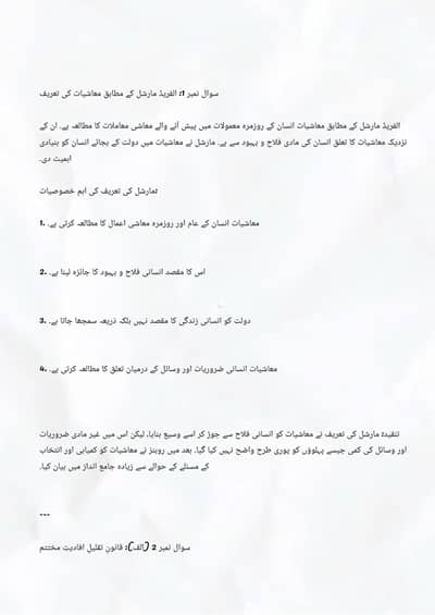 Branchelor urdu assignment