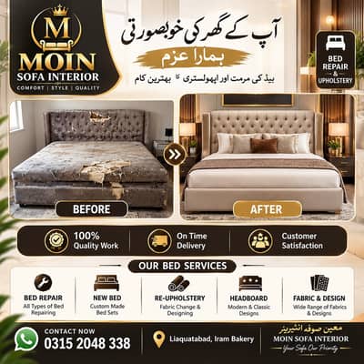 Customize Bed | Bed Repair | New Custom Beds | Beds