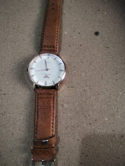 Beautiful leather watch