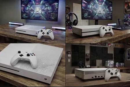 Xbox one S 2tb with 2 controllers