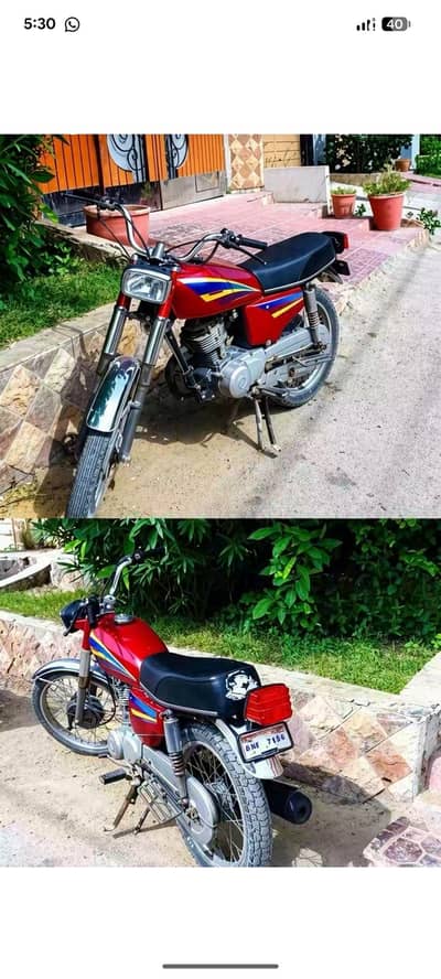 I am selling my bike 125 2004 model