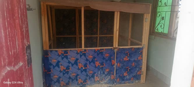 wood pigeon cage