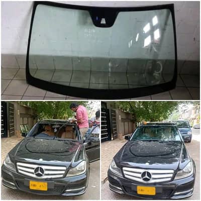 MERCEDES W204 Auto Glass | Front & Back Windscreen | Haseeb Auto Gla
