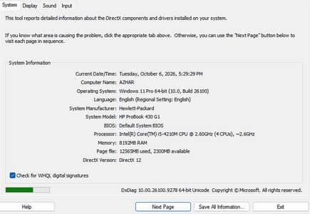 HP Laptop Probook 430 G1