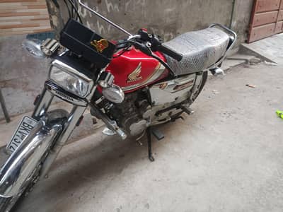 CG 125S SPEACIAL EDITION RED SILVER 2026