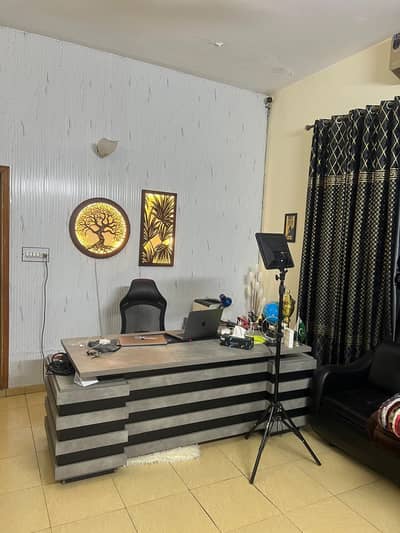 Premium Executive L-Shape Table | 3 Drawers + 3 Racks | Urgent Sale
