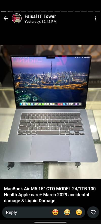 MacBook air m3 16/256 15incges 97% battery health