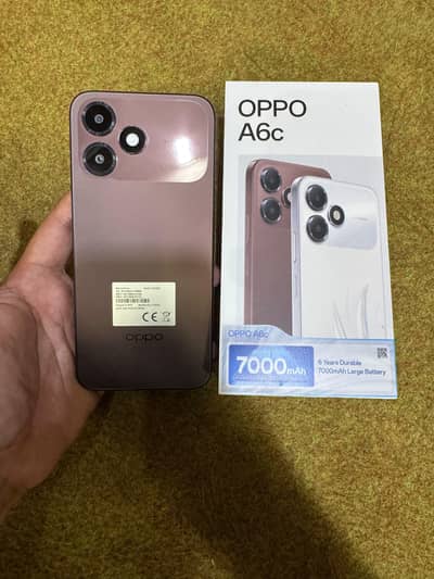 OPPO A6c 10 Month Warranty available