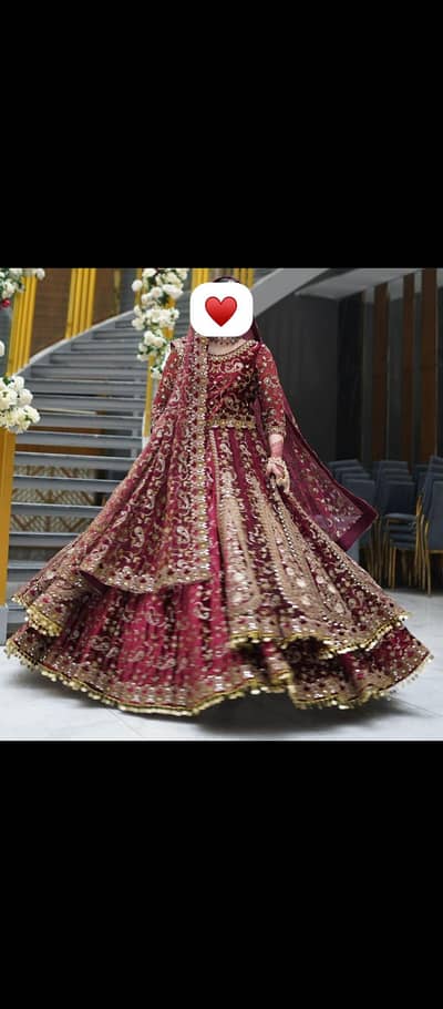 Customized Kashe's Bridal Lehnga
