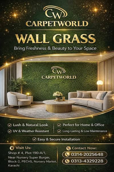 Artificial Wall Grass & Outdoor Grass/Premium Artificial Wall Grass