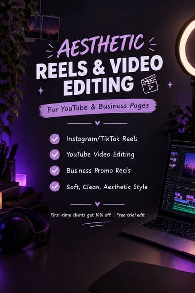 Reels and video editing