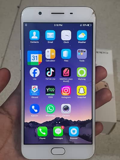 OPPO F1s official approve dual physical