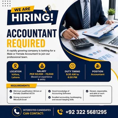 Accounts & Finance