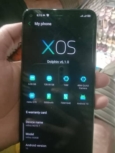 Infinix Note 7 6 128