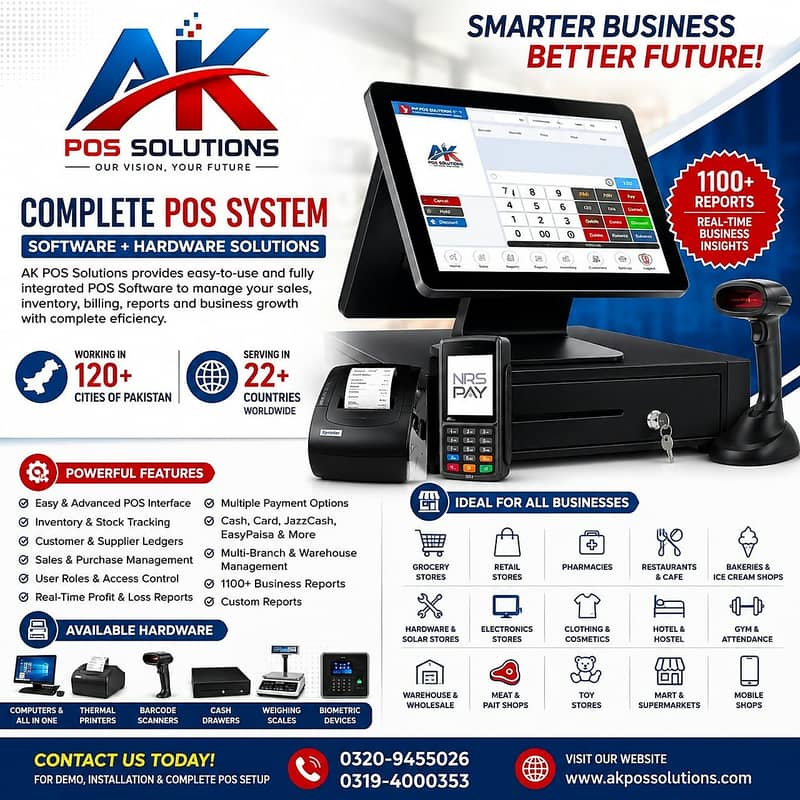 POS Software,FBR,PRA,Store,Mart,Restaurant,Mobile,Auto,Gym,Garments ...