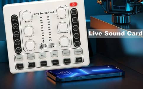 M8 live Sound Card and Mixer