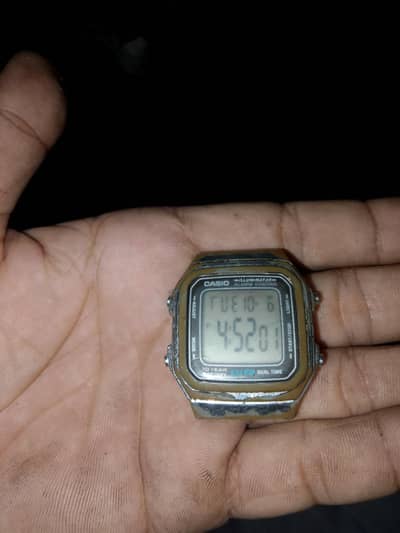 Casio watch digital