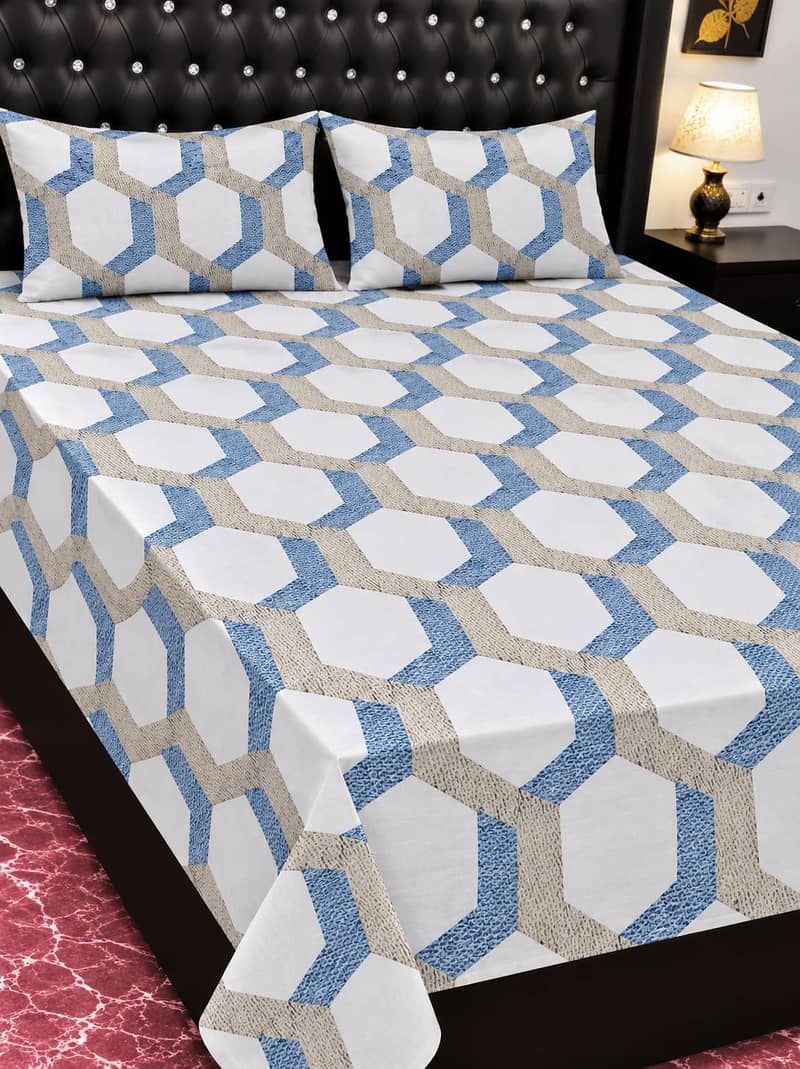Pure Cotton Bedsheets 1