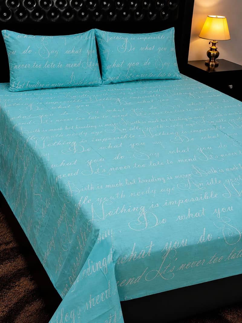 Pure Cotton Bedsheets 2