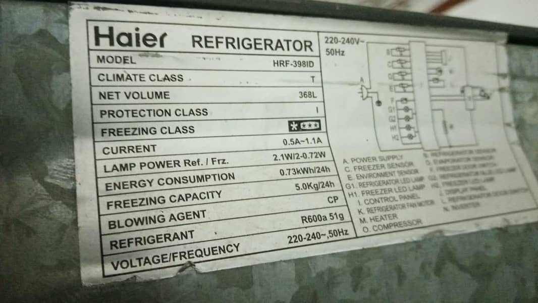 Haier refrigerator 2