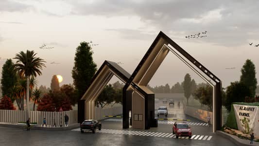 Ideal 8 Kanal Farmhouse For Sale On Easy Installments at Near Air Port Faisalabad Punjab