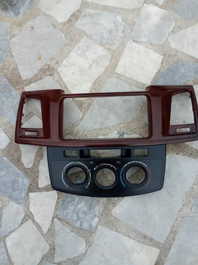 dashboard center console of vigo