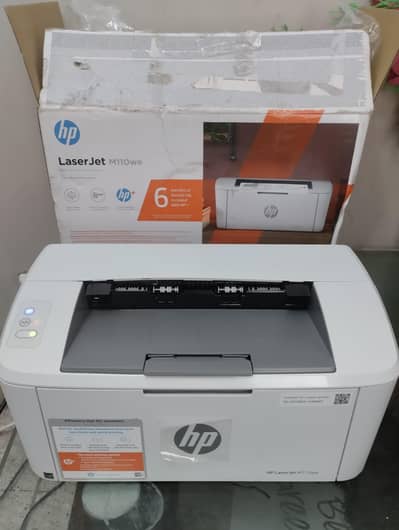 hp laserjet M110we printer wifi with box
