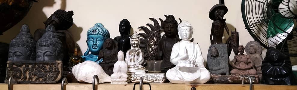 Vintage Buddha Statues & Antiques Collection For Sale