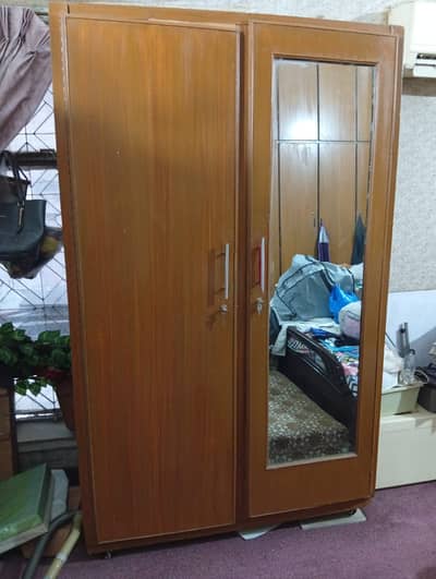 Wooden wardrobe