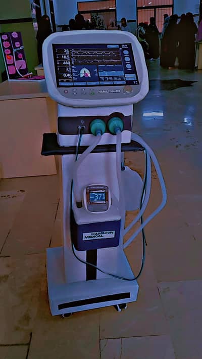 :  Handmade Hamilton C3 Ventilator Model | RT Educational Project