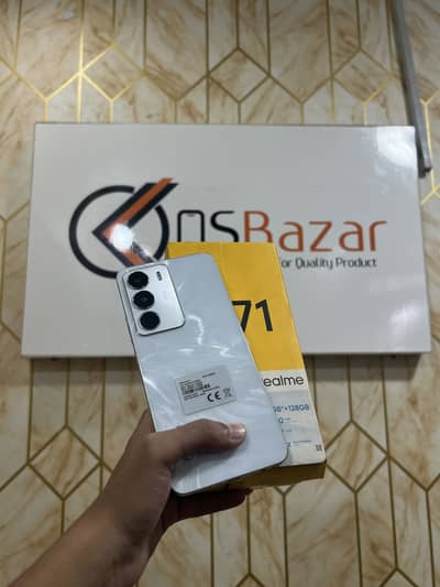 Realme C71 6gb Ram 128gb Storage With Box & Charger