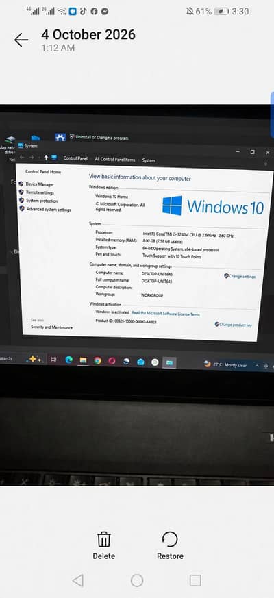 lenovo edge e431 core i5 3rd gen