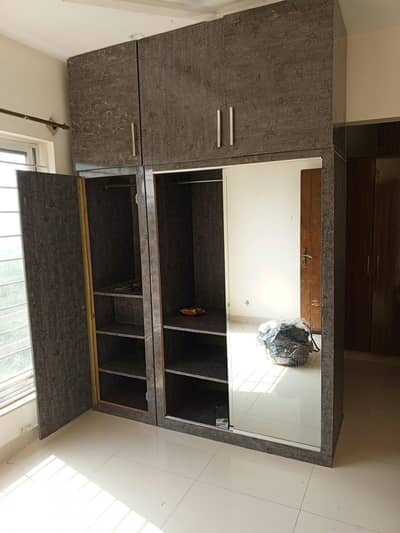 grey sliding wardrobe