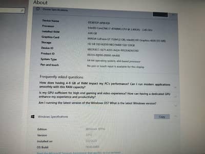 Lenovo Gaming laptop